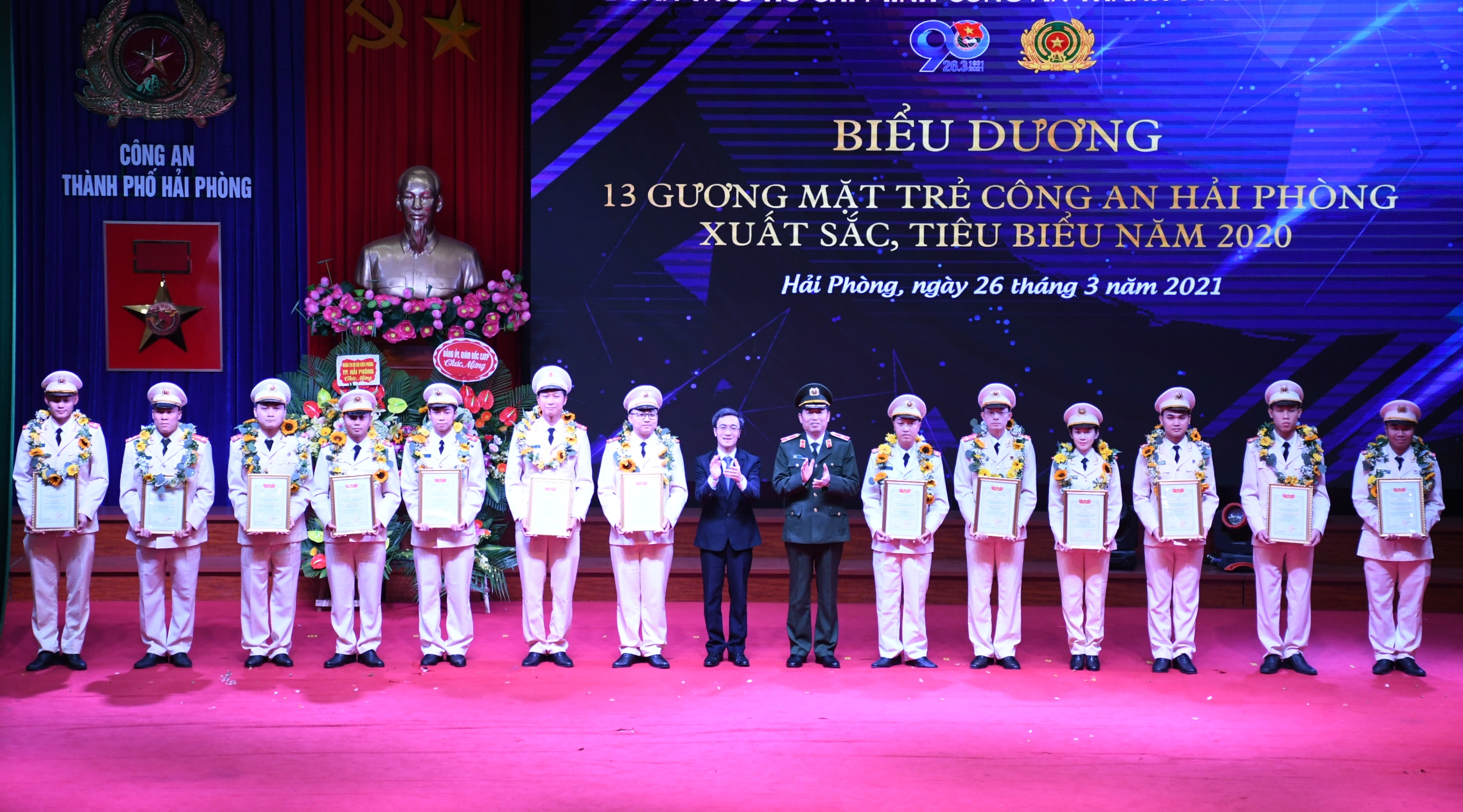 Tổ chức kỷ niệm 90 năm Ngày thành lập Đoàn TNCS Hồ Chí Minh  và trao tặng giải thưởng “Gương mặt trẻ CAHP xuất sắc tiêu biểu” năm 2020